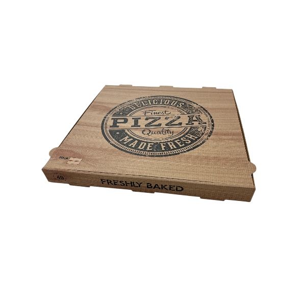 Imagen grande CAJA CARTON PIZZA NATURAL 40X40X4 - MOD. 