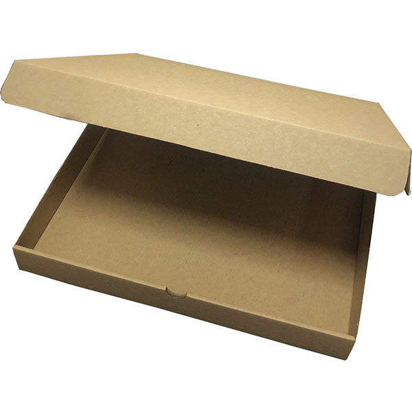 Imagen grande CAJA PARA PIZZA 33X33X4 KRAFT ANONIMA PAQ.100