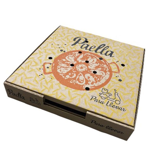 Imagen grande CAJA CARTON PORTA-PAELLAS GENERICA 60X60X7,5 CM