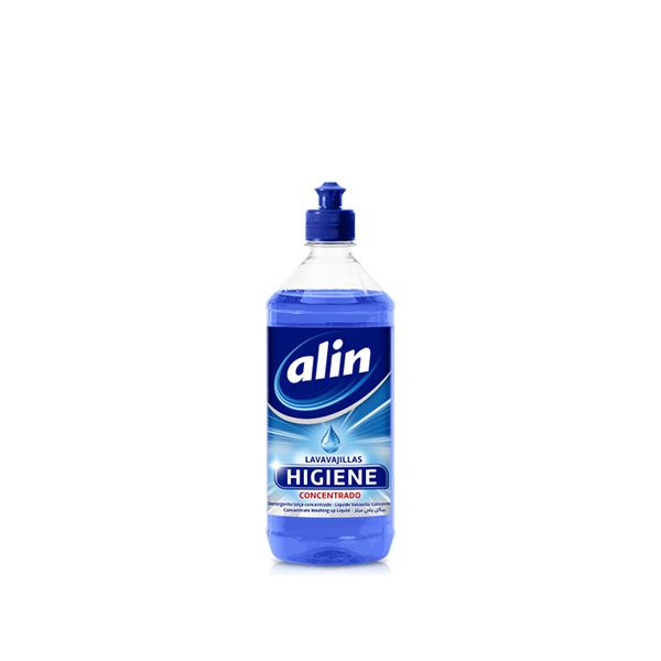 Imagen grande LAVAVAJILLAS HIGIENE CONCENTRADO AZUL ALIN 750 ML.