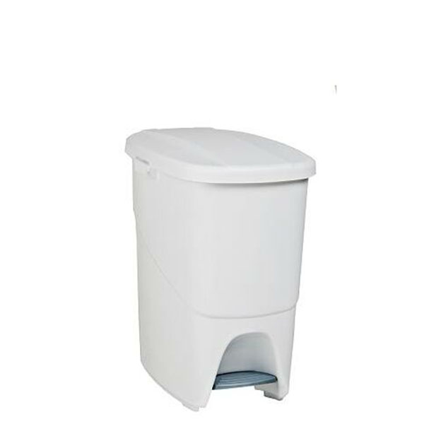 Imagen grande CUBO PEDALBIN ECOLOGICO PEDAL 25 L TAPA BLANCA