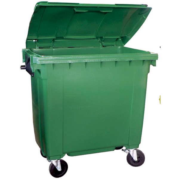 Imagen grande CONTENEDOR IND. RSU CON 4 RUEDAS 800L COLORES