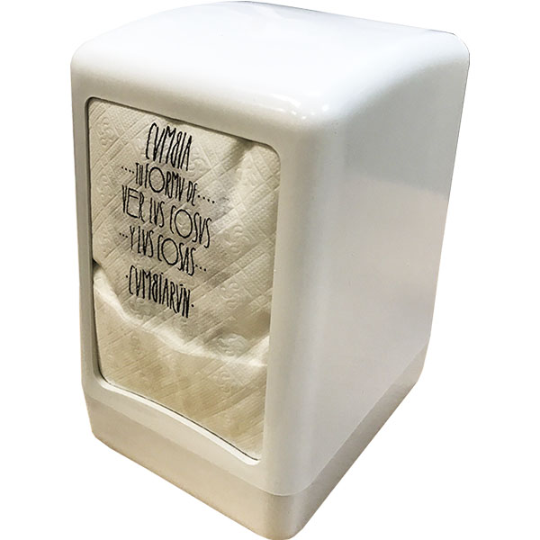 Imagen grande SERVILLETERO PARA MINISERVI ABS BLANCO
