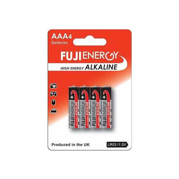 Imagen grande PILA ALCALINA LR03 (AAA4) 1,5V BLISTER 4 UDS
