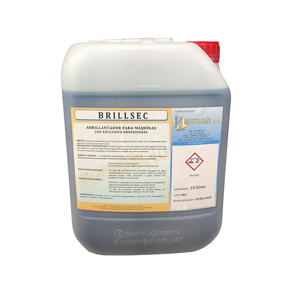 Imagen grande ABRILLANTADOR MAQUINA BRILLSEC 10L