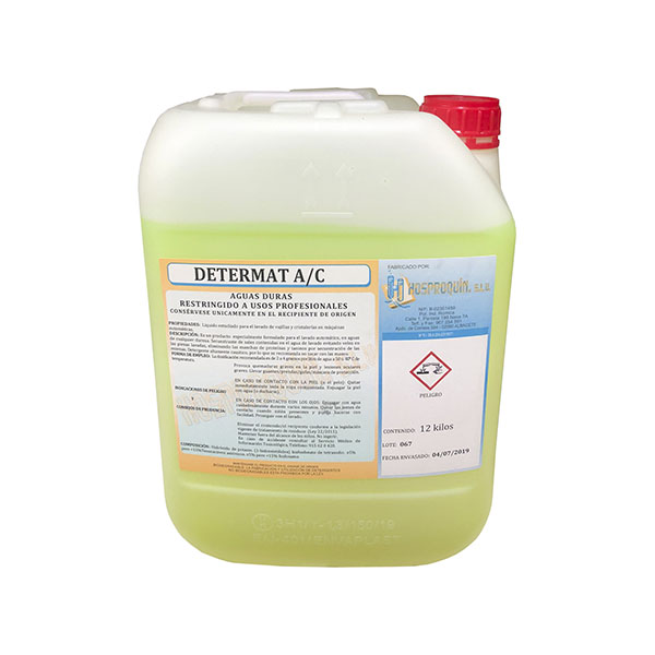 Imagen grande LAVAVAJILLAS MAQUINA AGUAS DURAS DETERMAT A/C 12KG