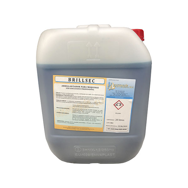 Imagen grande ABRILLANTADOR MAQUINA BRILLSEC 20L