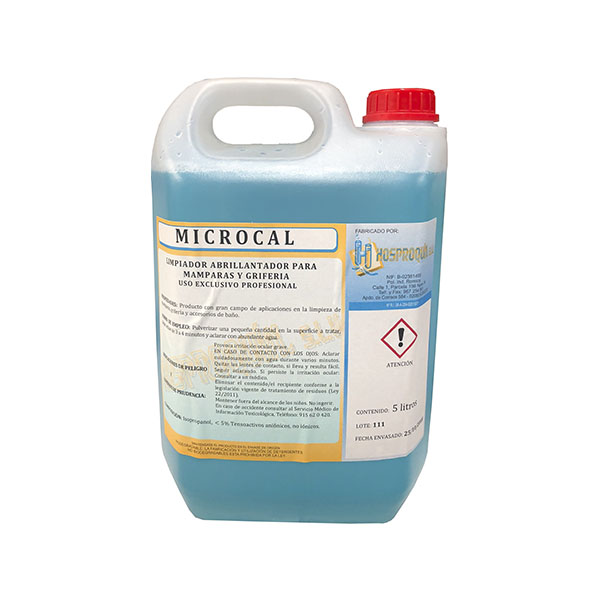 Imagen grande LIMPIADOR ABRILLANTADOR ANTICAL MICROCAL 5L