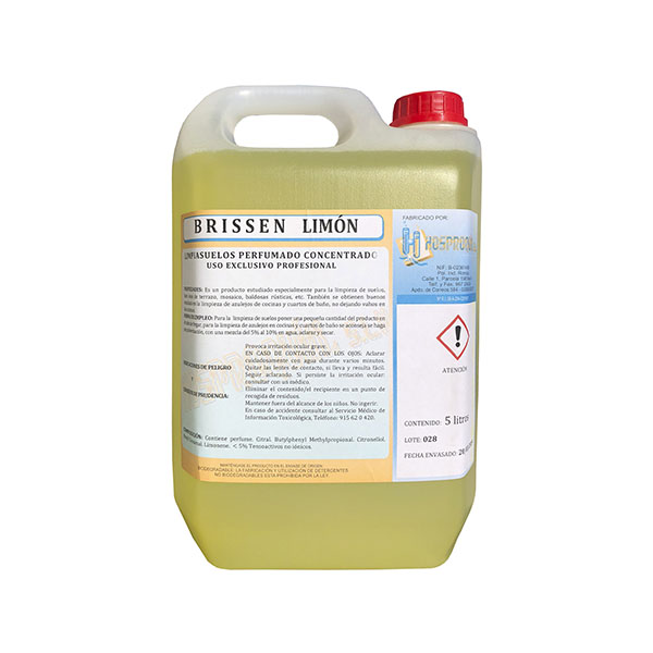 Imagen grande FREGASUELOS PERFUMADO BRISEN LIMON 5L