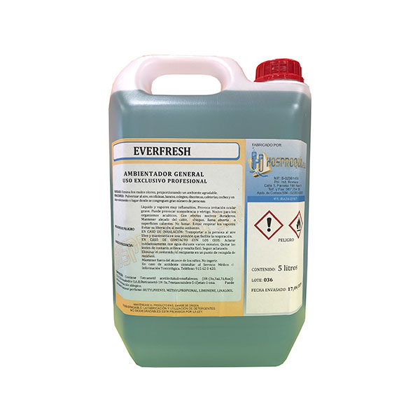 Imagen grande AMBIENTADOR EVERFRESH - GARRAFA 5 L.