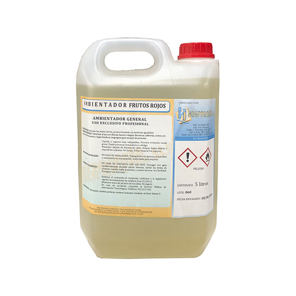Imagen grande AMBIENTADOR FRUTOS ROJOS - GARRAFA 5 L.