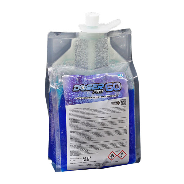 Imagen grande DOSER PRO60 LIMPIACRISTALES CONCENTRADO 3X1,5 L.