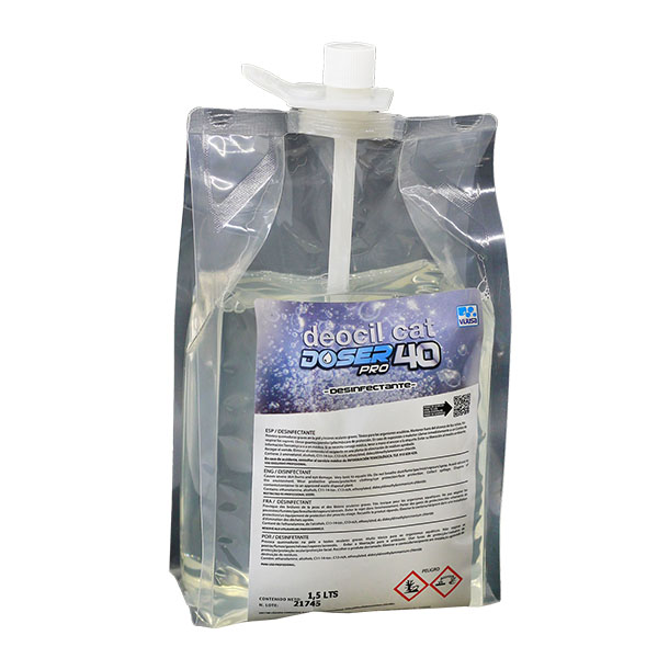 Imagen grande DOSER PRO40 DEOCIL CAT H.A. CONCENTRADO 3X1.5 L.