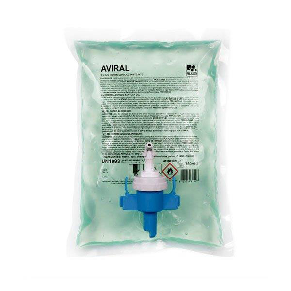 Imagen grande CARGA BAG GEL HIDROALCOHOLICO AVIRAL 750 ML