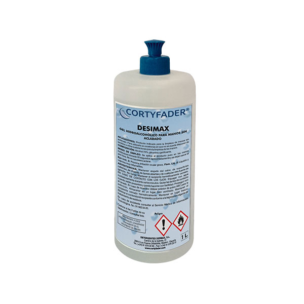 Imagen grande GEL HIDROALCOHOLICO DESIMAX 1 L.
