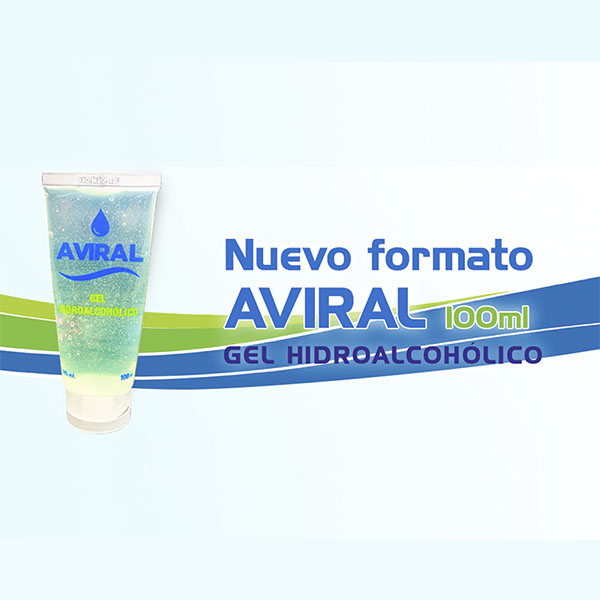 Imagen grande GEL HIDROALCOHOLICO AVIRAL PERFUMADO TUBO 100 ML