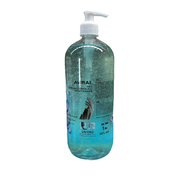Imagen grande GEL HIDROALCOHOLICO AVIRAL PERFUMADO DOSIF. 1000ML