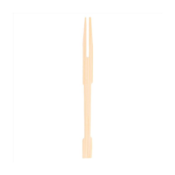 Imagen grande MINITENEDOR APERITIVO NATURAL BAMBU 9 CM PAQ.200