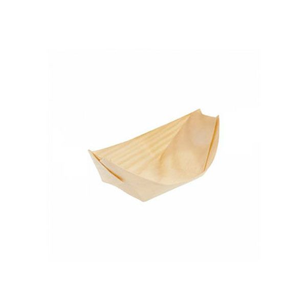 Imagen grande BARQUETA DE MADERA 14X8X2CM CATERING P/100 UDS