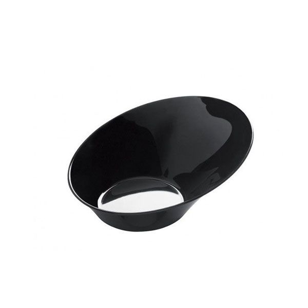 Imagen grande PLATITO SODO PS NEGRO 9,8X7X3 CM  50 ML. PAQ.50 UD