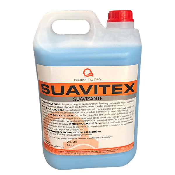 Imagen grande SUAVIZANTE ROPA FRESCOR AZUL SUAVITEX 5L