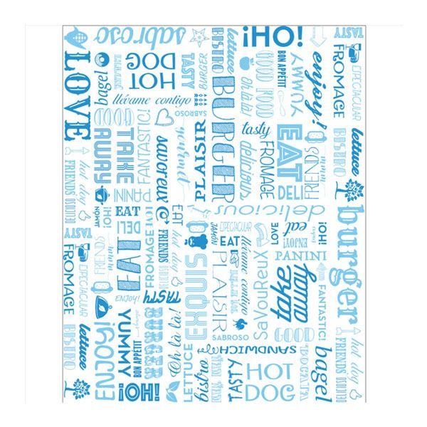 Imagen grande PAPEL ANTIGRASA FORMATO 28X34 PAROLE AZUL 1000 UDS