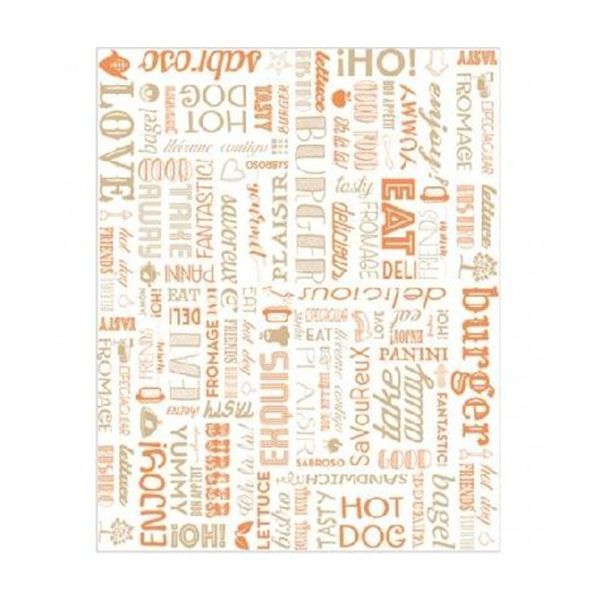 Imagen grande PAPEL ANTIGRASA FORMATO 28X34 PAROLE NARANJA 1000U