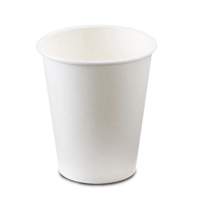 Imagen grande VASO CARTON BLANCO 6 OZ - 195 ML CON TORTUGA