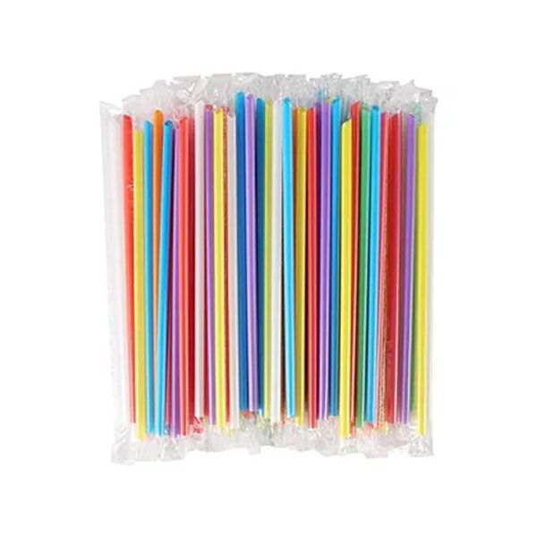 Imagen grande CAÑA RECTA REUTILIZABLE COLORES 6X200 MM PAQ.500