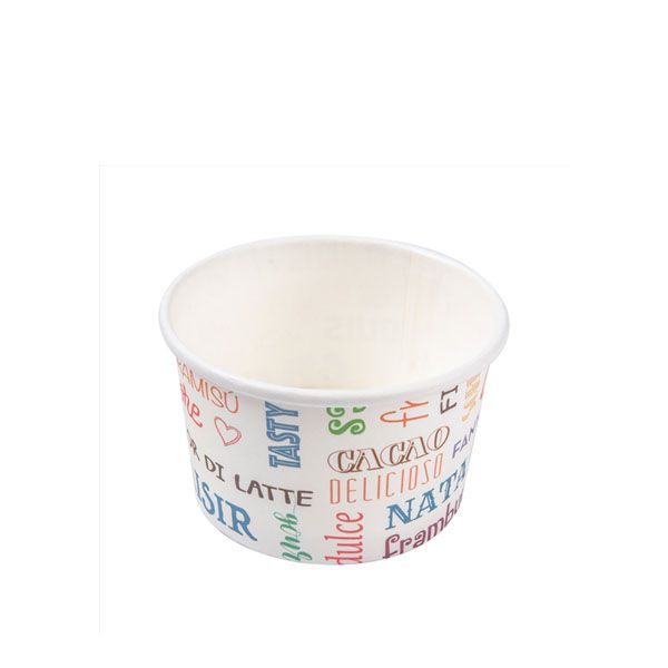 Imagen grande TARRINA HELADO CARTON PAROLE 120 ML - Ø7,7x4,7 CM