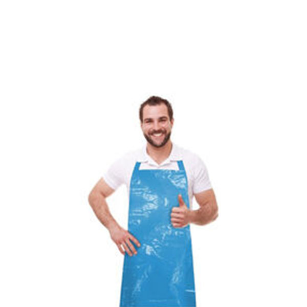 Imagen grande DELANTAL POLIETILENO AZUL 76X120 G-100 06/01/037