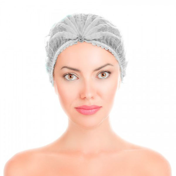 Imagen grande GORRO RECOGEPELO TNT BLANCO ACORDEON REF.01/02/070