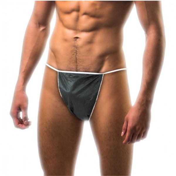 Imagen grande TANGA CABALLERO TNT NEGRO TALLA UNICA PAQ.10 UDS