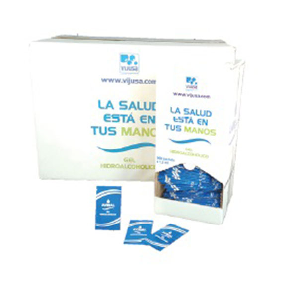 Imagen grande GEL HIDROALCOHOLICO AVIRAL MONODOSIS 1,5 ML. C/500