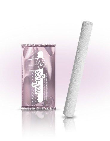 Imagen grande TOALLITA REFRESCANTE ENROLLADA DE LUXE MORADA