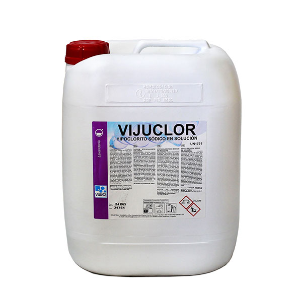 Imagen grande HIPOCLORITO SODICO EN SOLUCION VIJUCLOR 24 KG.